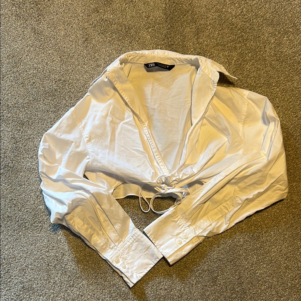 Zara White Women's Top
